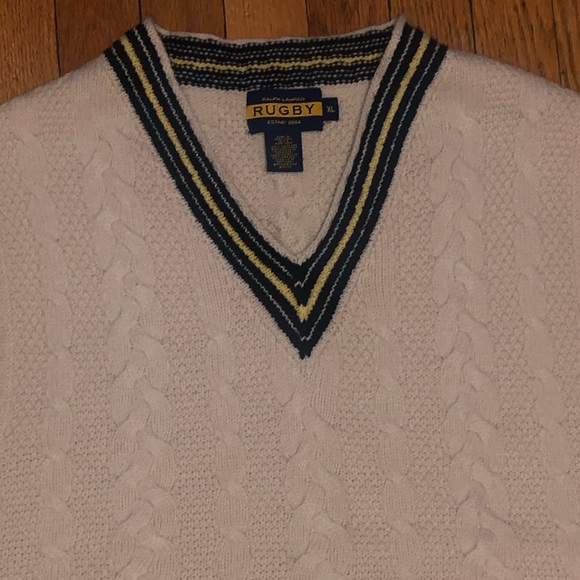 Ralph Lauren Rugby Wimbledon Vest Rare - Picture 2 of 4